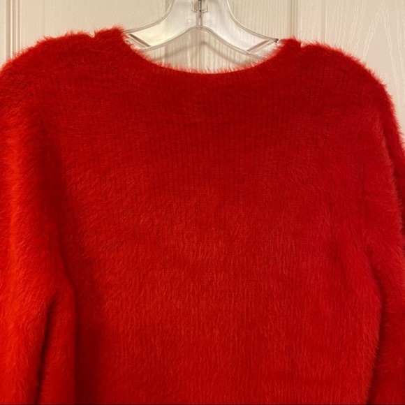 kate spade cortland mainline crewneck sweater Red NWT - Picture 10 of 10